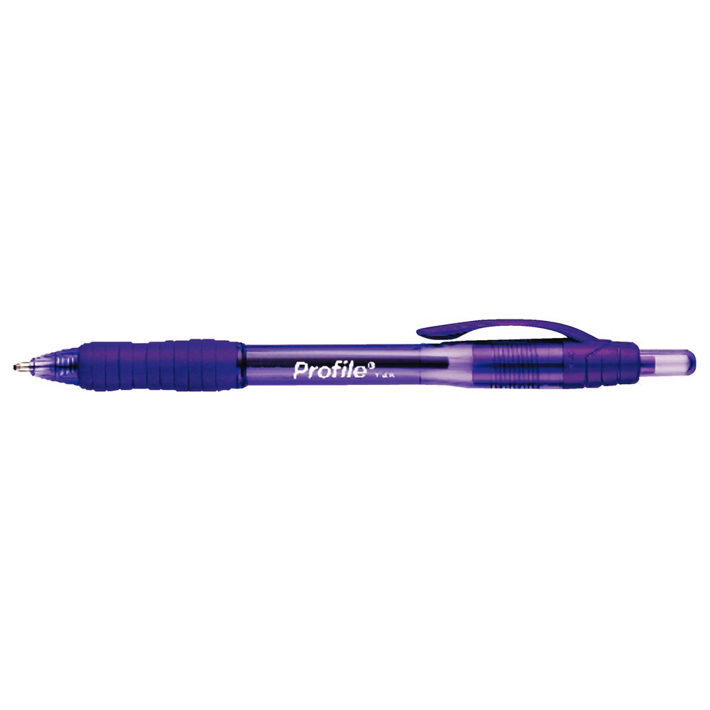 PaperMate Profile Retractable Ballpoint Pens Assorted 4 Pack